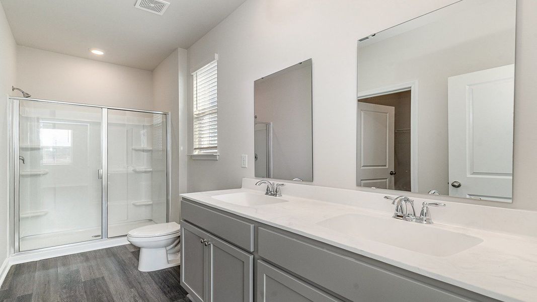 Furnished interior view inside a new home in Summerville, Darlington (Image 8). Furnished interior view inside a new home in Summerville, Darlington (Image 8).