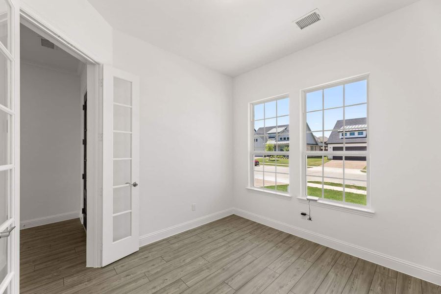 Representative unfurnished interior of a home built from the Burnet by UnionMain Homes in Elevon, Lavon (Image 23). Representative unfurnished interior of a home built from the Burnet by UnionMain Homes in Elevon, Lavon (Image 23).