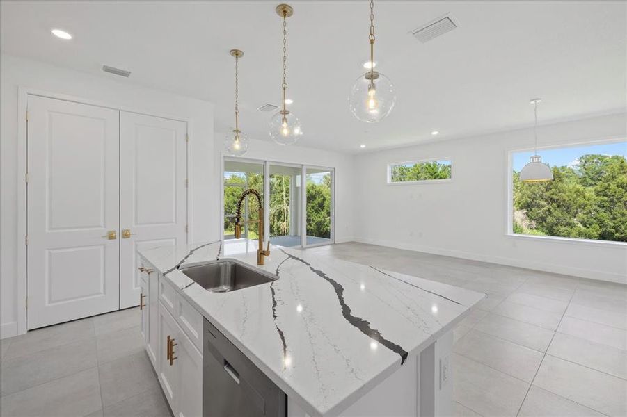 Furnished interior view inside a new home in , Punta Gorda (Image 8). Furnished interior view inside a new home in , Punta Gorda (Image 8).