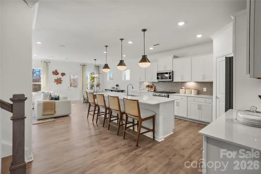 Furnished interior view inside a new home in Riverstone, Monroe (Image 4). Furnished interior view inside a new home in Riverstone, Monroe (Image 4).