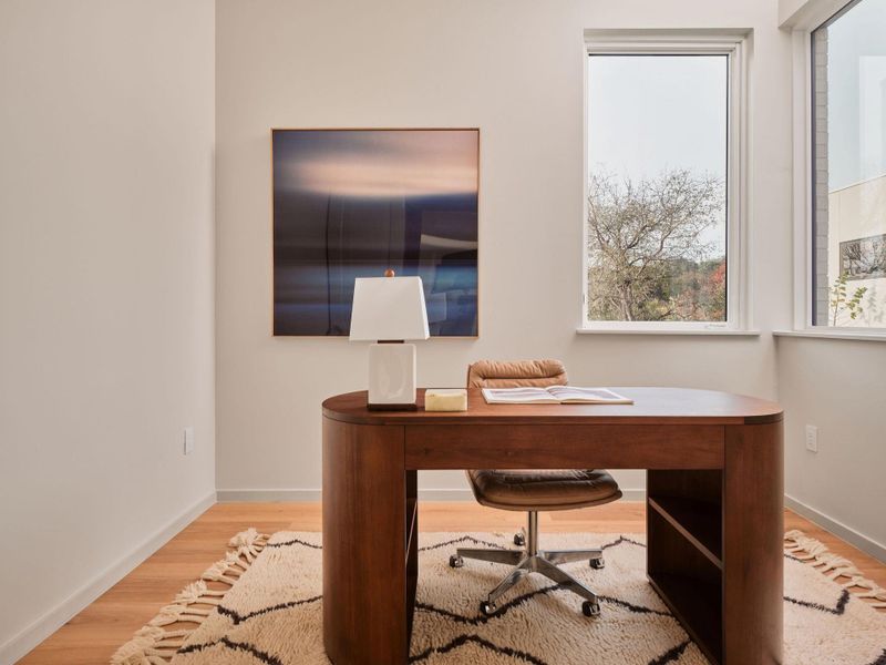 Furnished interior view inside a new home in , Austin (Image 24).