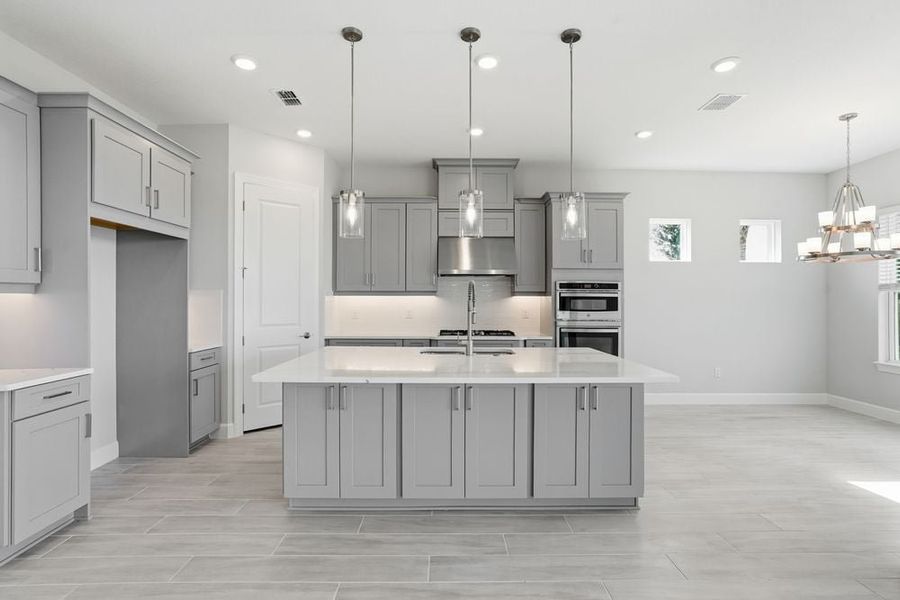 Representative furnished interior of a home built from the Monte by Taylor Morrison in Esplanade at McKinnon Groves, Winter Garden (Image 5). Representative furnished interior of a home built from the Monte by Taylor Morrison in Esplanade at McKinnon Groves, Winter Garden (Image 5).