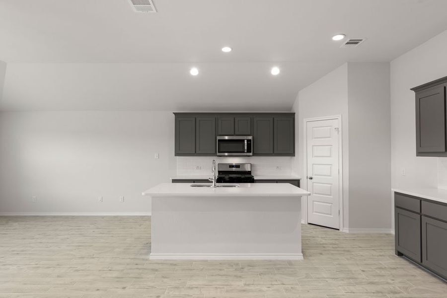 Representative exterior photo of a completed home built from the Austin by Impression Homes in Northspur, Terrell, TX (Image 4). Representative exterior photo of a completed home built from the Austin by Impression Homes in Northspur, Terrell, TX (Image 4).