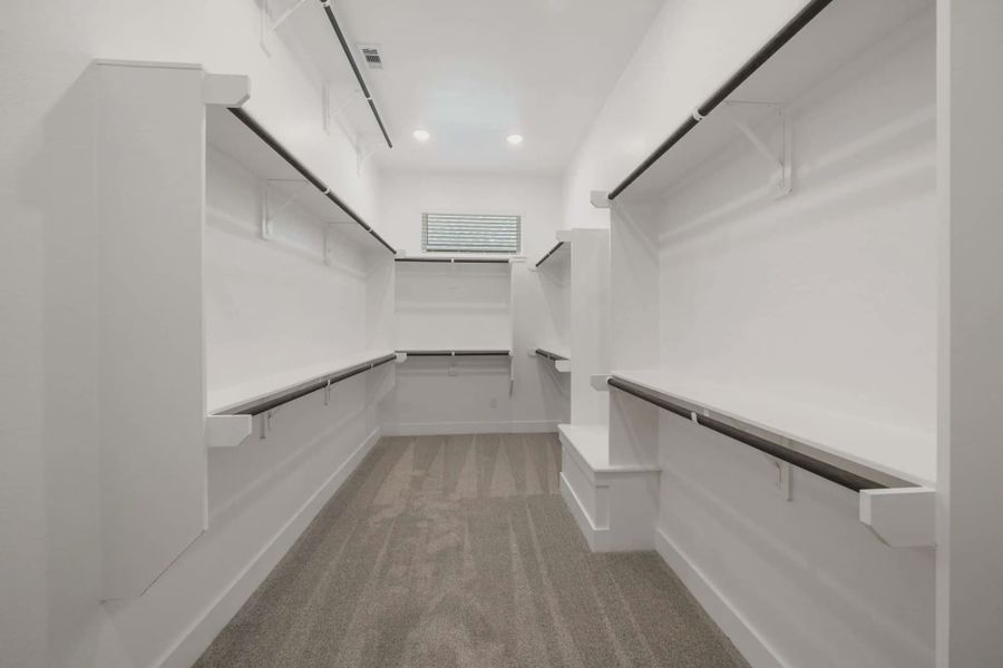 Representative unfurnished interior of a home built from the Waterloo by Chesmar Homes in Attwater 65's, Waller (Image 15).