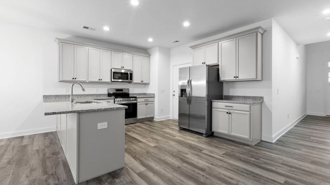 Furnished interior view inside a new home in Pearson Road Townhomes, Easley (Image 6).