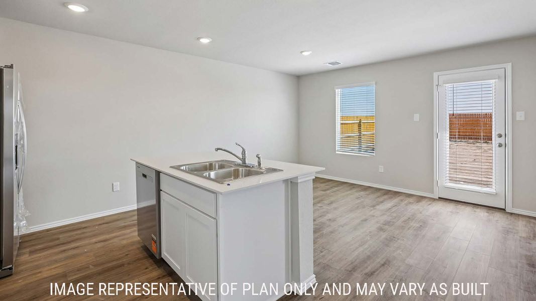 Furnished interior view inside a new home in Eastern Wells, Jarrell (Image 6).