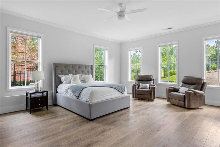 Furnished interior view inside a new home in , Acworth (Image 65).