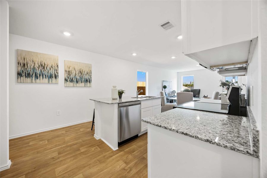 Furnished interior view inside a new home in Legacy Village, Houston (Image 25).
