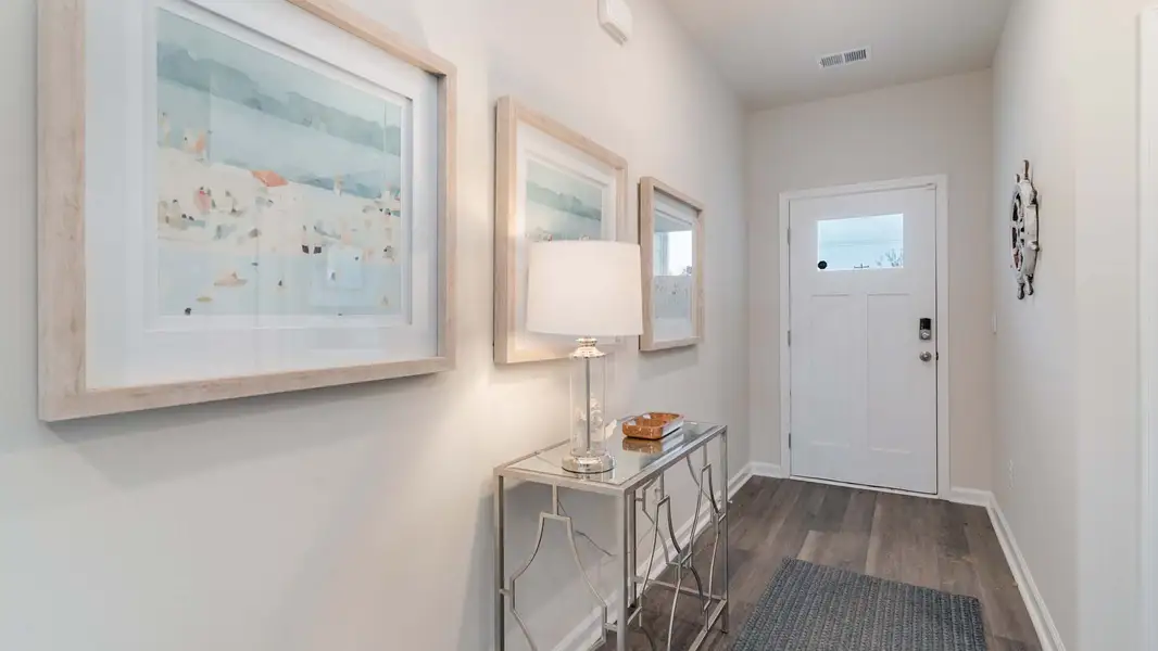 Representative furnished interior of a home built from the DOVER-EXPRESS by D.R. Horton in Harper Meadows, Loris (Image 12).