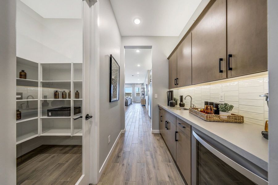 Furnished interior view inside a new home in Miravida, Surprise (Image 19). Furnished interior view inside a new home in Miravida, Surprise (Image 19).