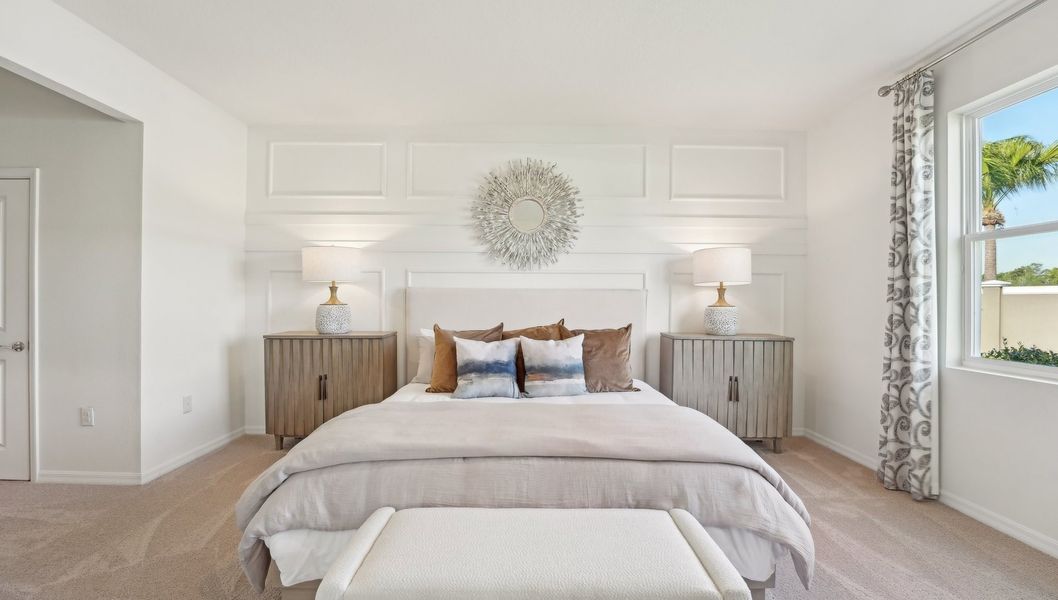 Representative furnished interior of a home built from the Delray by D.R. Horton in Abbott Park, Zephyrhills (Image 31).