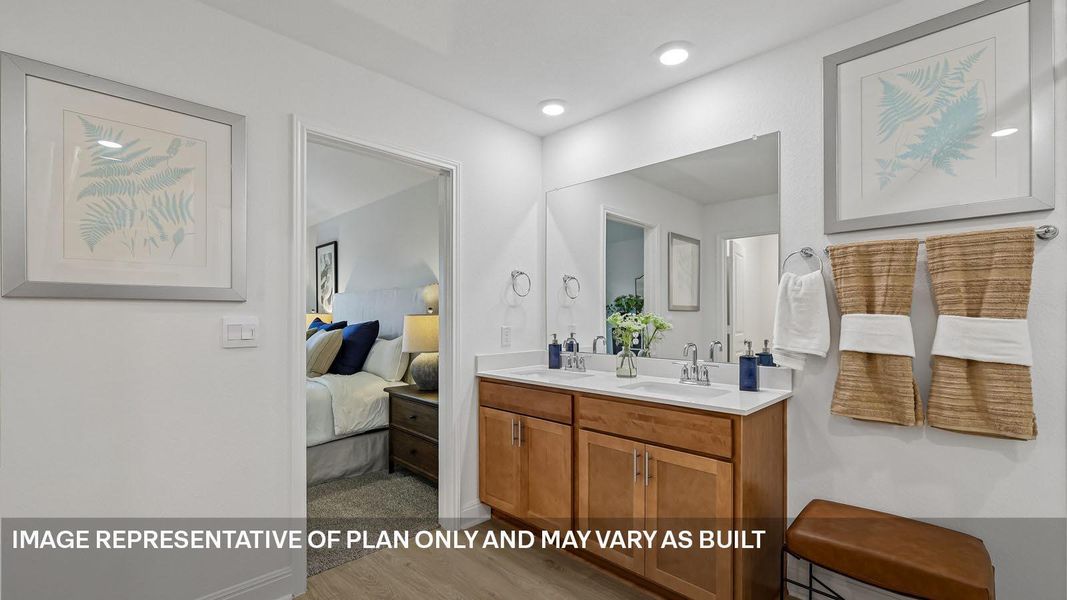 Furnished interior view inside a new home in Riverview, Georgetown (Image 18).