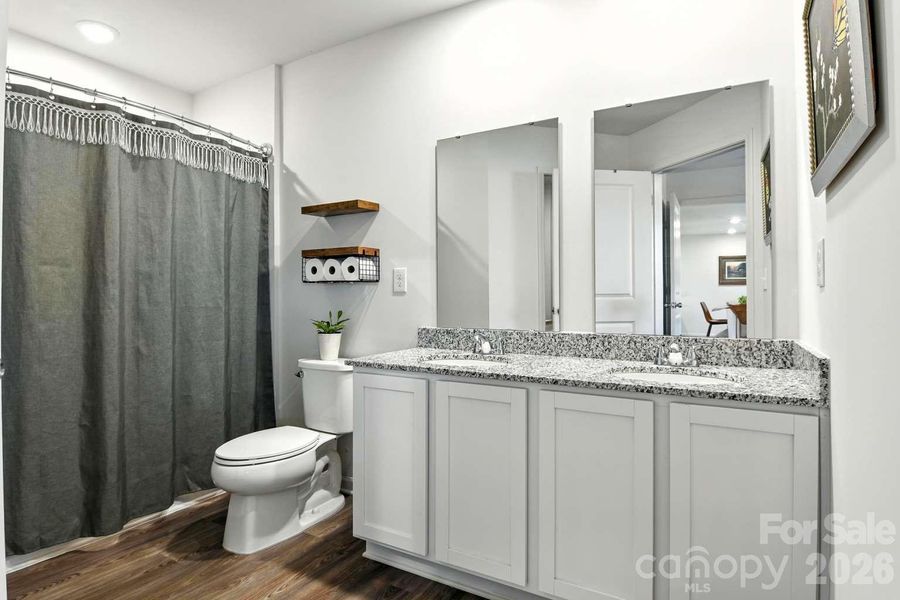 Furnished interior view inside a new home in Trivium, Newton (Image 16).