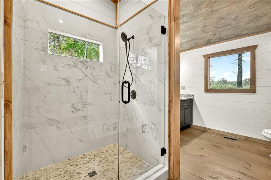 Close-up of interior finishes inside a home in , Blue Ridge (Image 10).