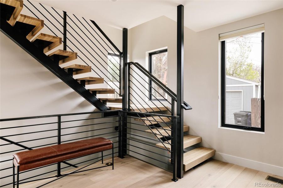 Furnished interior view inside a new home in , Denver (Image 35).