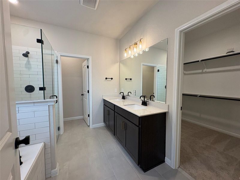 Furnished interior view inside a new home in Willow Springs, Buda (Image 8).
