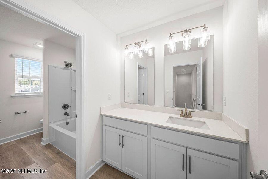 Furnished interior view inside a new home in Verano Creek, St. Augustine (Image 10).