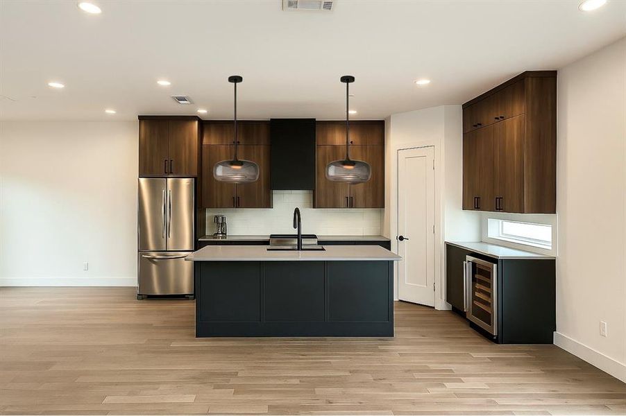 Furnished interior view inside a new home in , Dallas (Image 4).