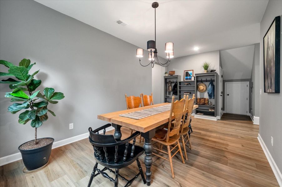 Furnished interior view inside a new home in Watson Hill, Summerville (Image 32).