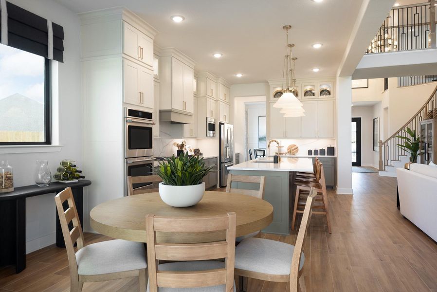 Furnished interior view inside a new home in , Fulshear (Image 8).
