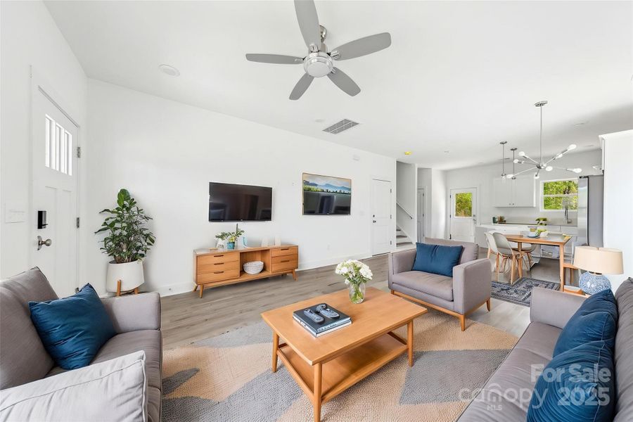 Virtual Staged - Living room