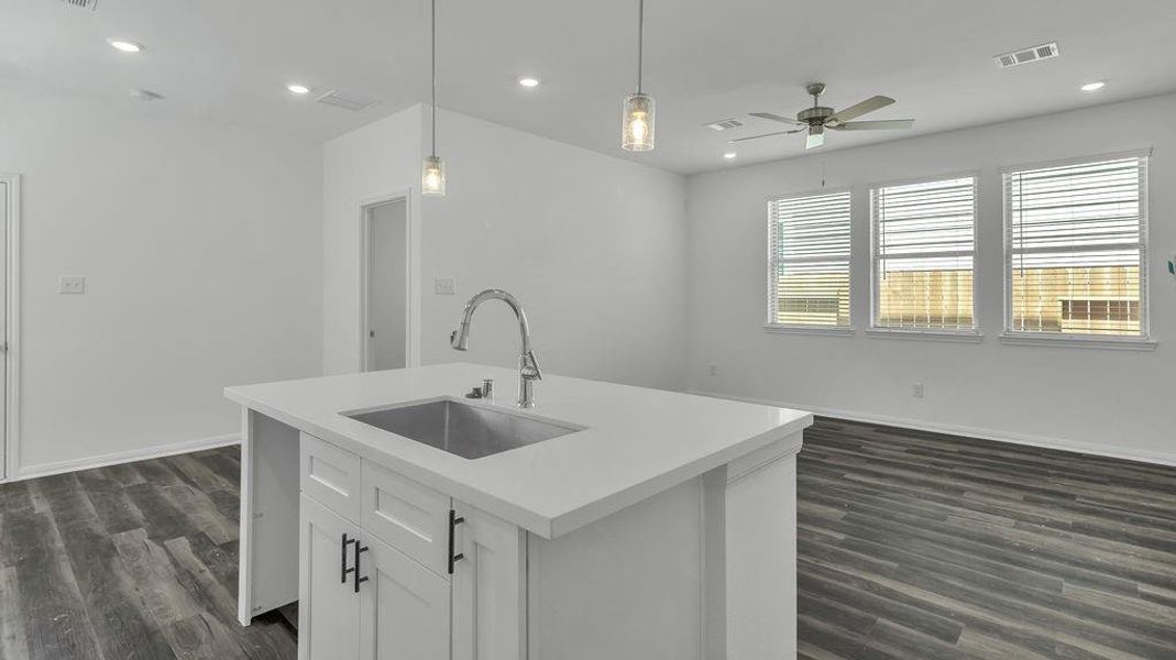 Furnished interior view inside a new home in , Houston (Image 12). Furnished interior view inside a new home in , Houston (Image 12).