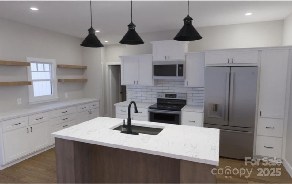 Furnished interior view inside a new home in , Marion (Image 3).