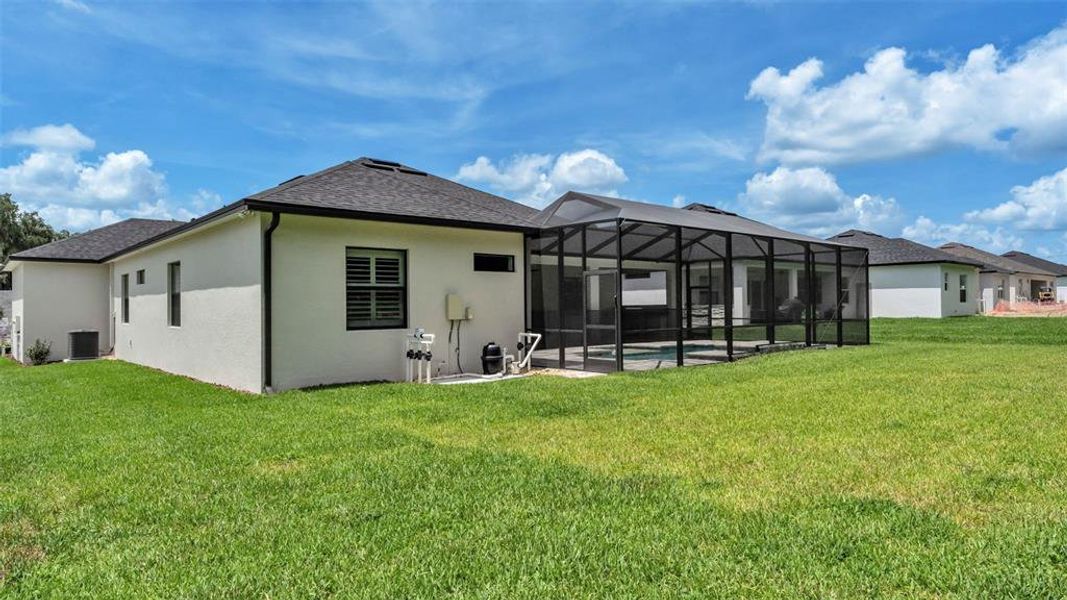 Exterior details and patio area of a home in , Lakeland (Image 27). Exterior details and patio area of a home in , Lakeland (Image 27).