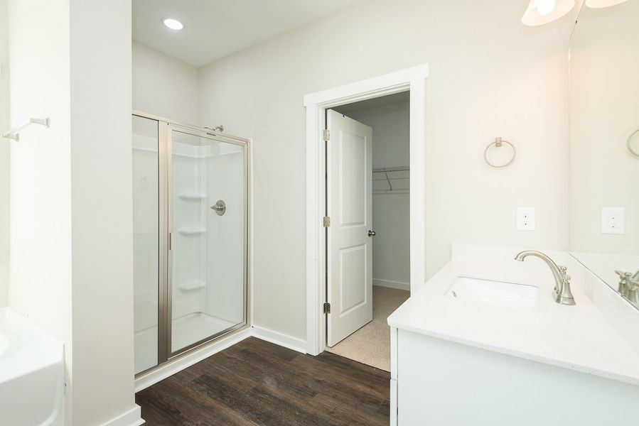 Representative furnished interior of a home built from the Harrison by Foundation Home Builders LLC in Old Hickory Crossing, Mocksville (Image 9). Representative furnished interior of a home built from the Harrison by Foundation Home Builders LLC in Old Hickory Crossing, Mocksville (Image 9).