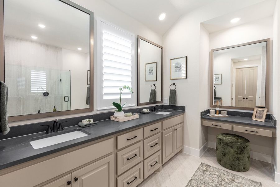 Representative Primary Bathroom - some options shown Representative Primary Bathroom - some options shown