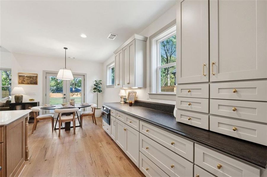Furnished interior view inside a new home in , Marietta (Image 10).