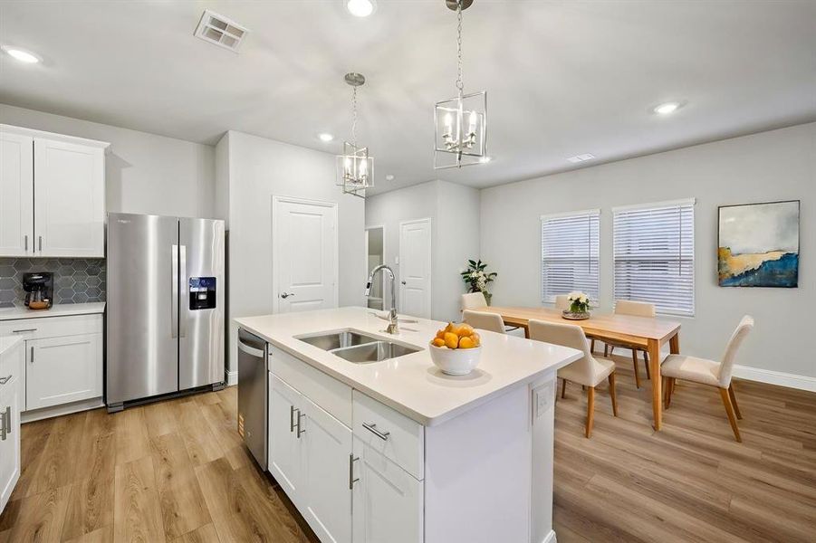 Photo is not of the actual home, but is an inspirational photo of builder’s model home and may depict options, furnishings, and/or decorator features that are not included.