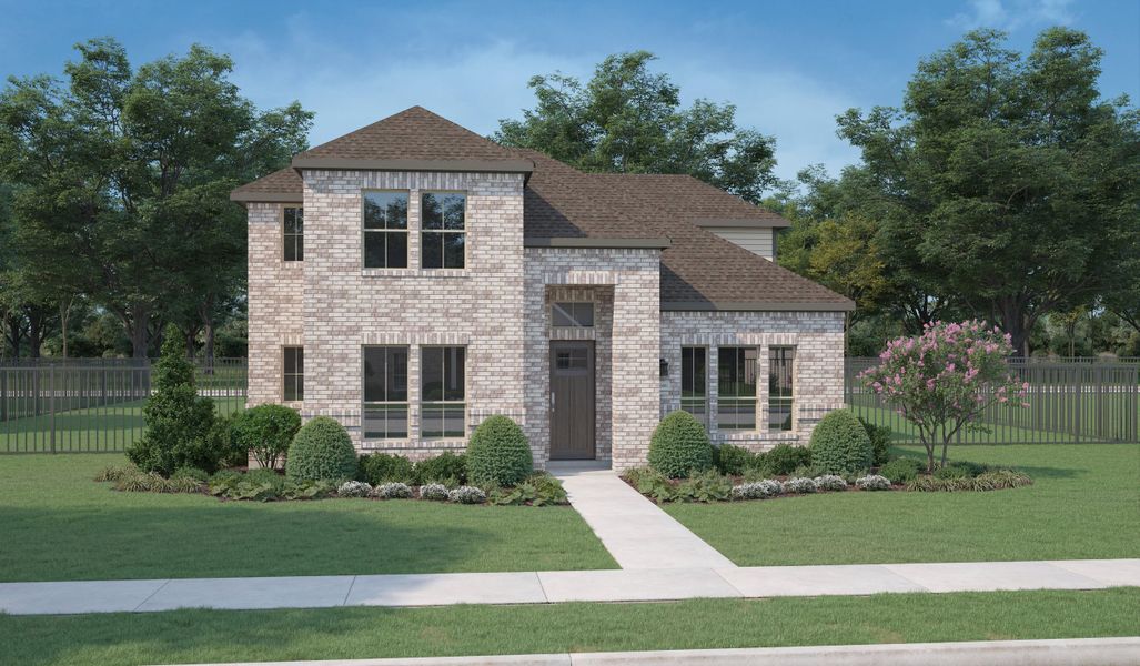 Representative exterior photo of a completed home built from the Dove by Centre Living Homes in Dove Hollow, Waxahachie, TX (Image 29).