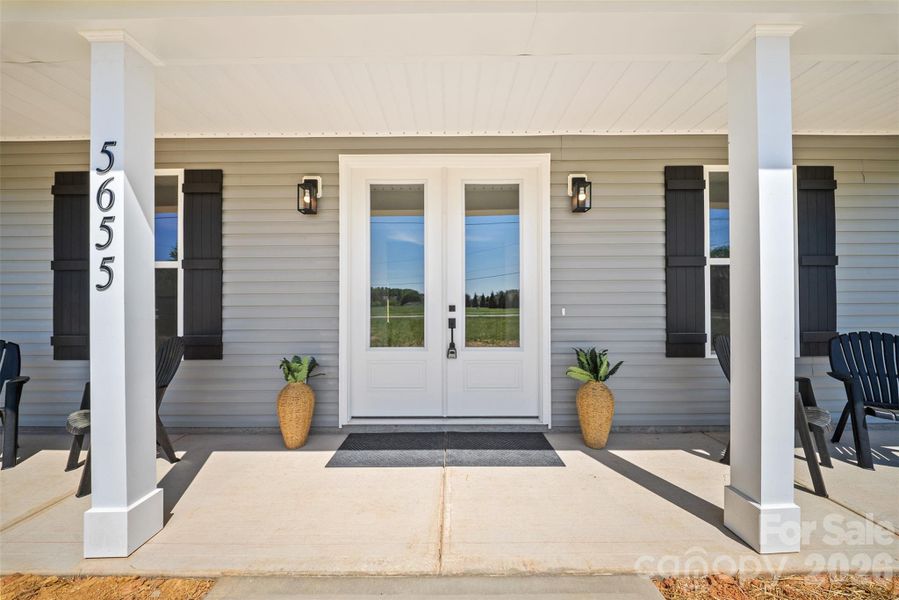 Exterior details and patio area of a home in , Concord (Image 3).