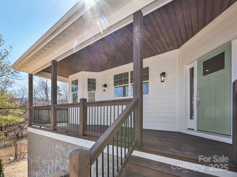 Front exterior of a new home in , Fletcher, NC, highlighting curb appeal (Image 22). Front exterior of a new home in , Fletcher, NC, highlighting curb appeal (Image 22).