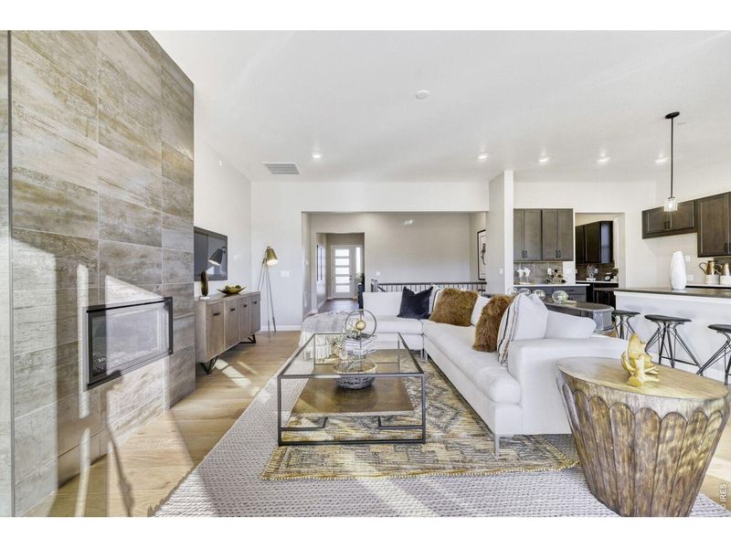 Furnished interior view inside a new home in , Broomfield (Image 11).