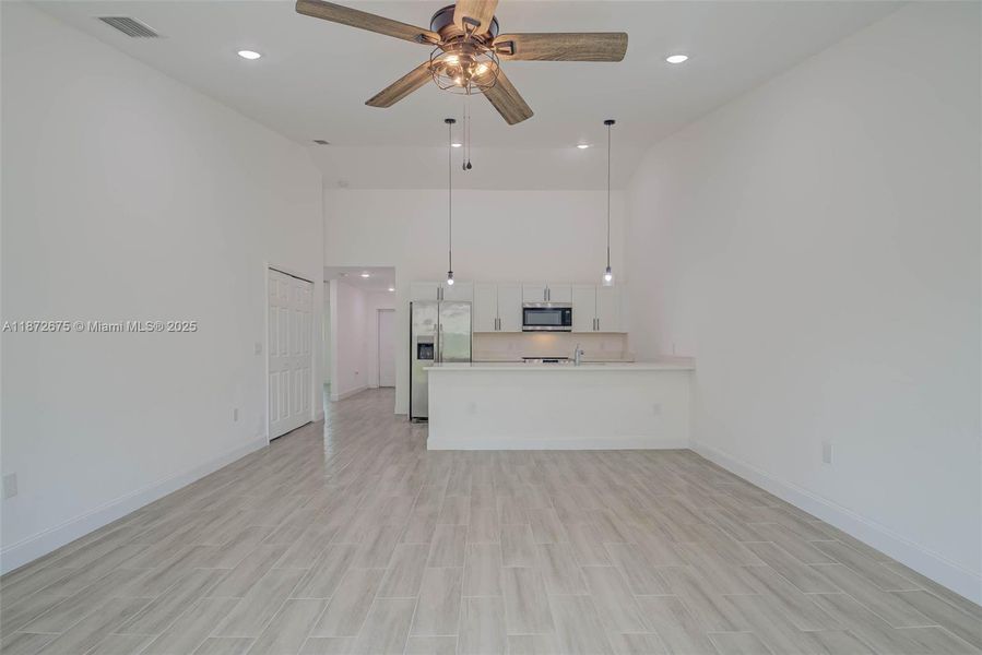 Furnished interior view inside a new home in , Lehigh Acres (Image 9). Furnished interior view inside a new home in , Lehigh Acres (Image 9).