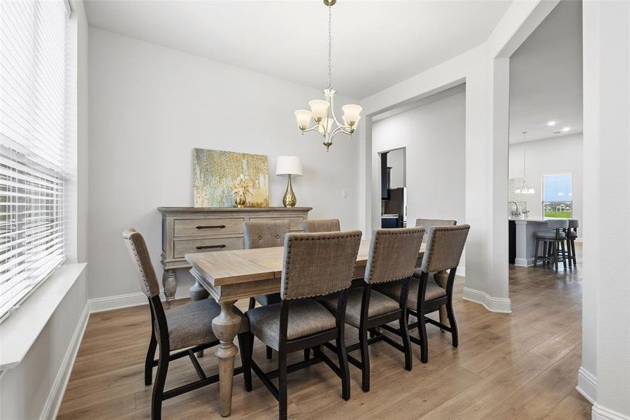 Furnished interior view inside a new home in , Greenville (Image 19).