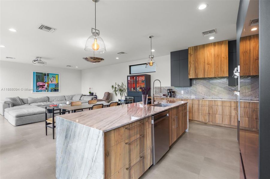 Furnished interior view inside a new home in , Wilton Manors (Image 13).