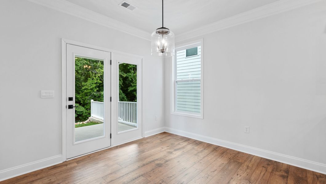 Representative unfurnished interior of a home built from the SUMMIT by D.R. Horton in Whitehawk Meadows, Travelers Rest (Image 17).