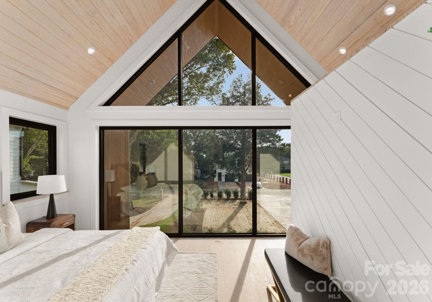 Exterior details and patio area of a home in , Charlotte (Image 3).