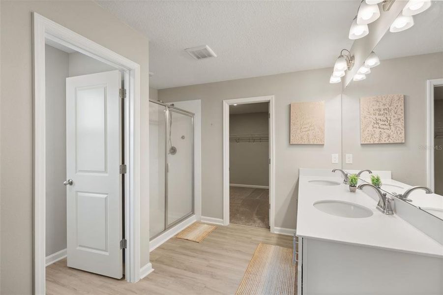 Furnished interior view inside a new home in Seasons at The Grove, Mascotte (Image 6).