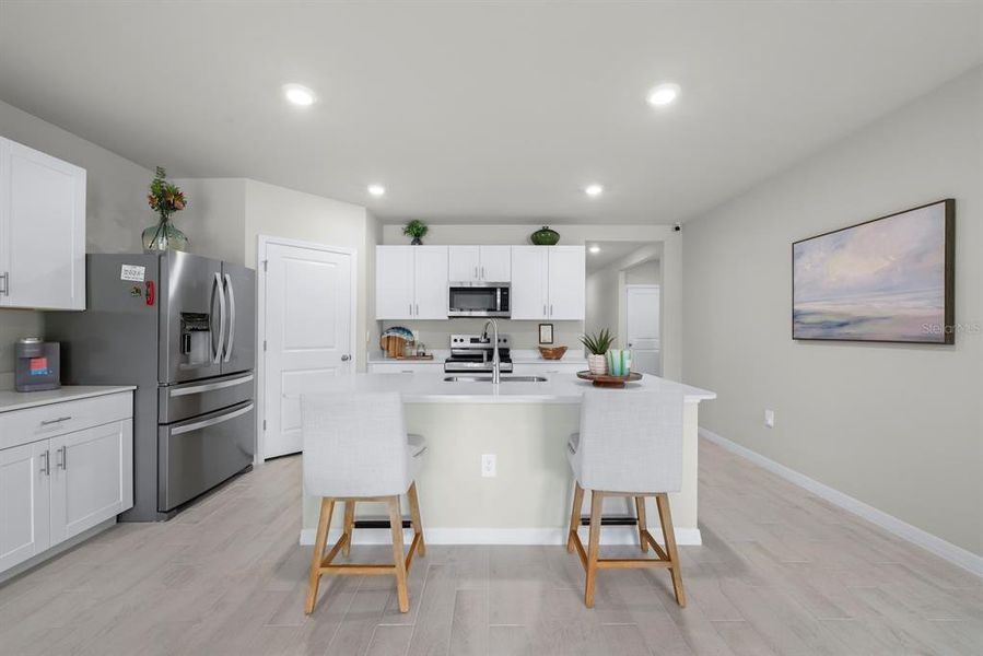 Furnished interior view inside a new home in , Port Charlotte (Image 45).
