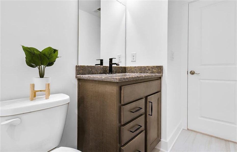 Furnished interior view inside a new home in Rose Creek, Cumming (Image 35).