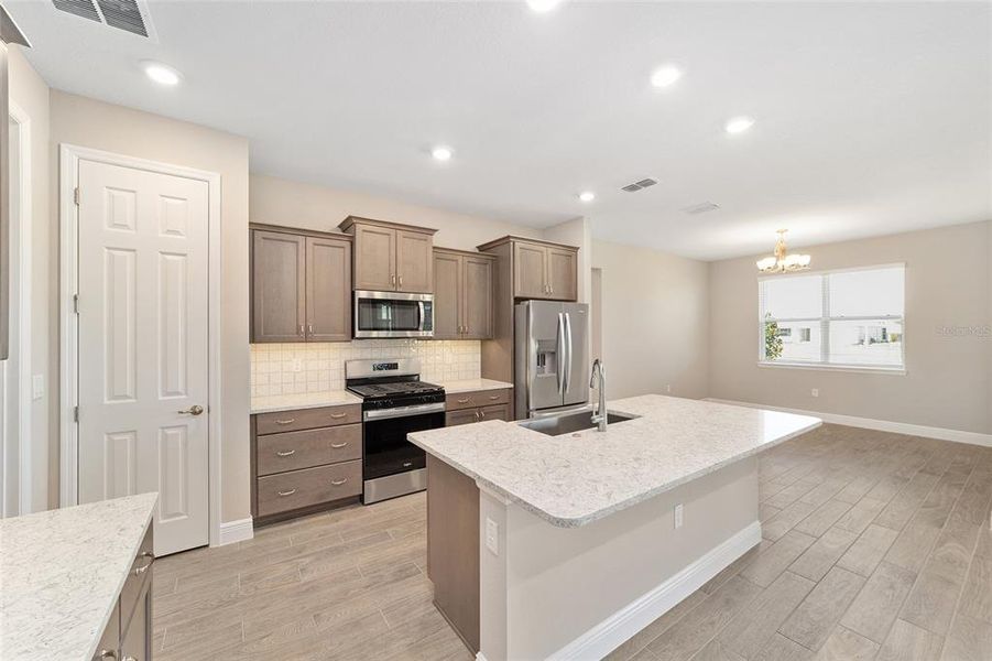 Furnished interior view inside a new home in On Top of the World Communities, Ocala (Image 7).