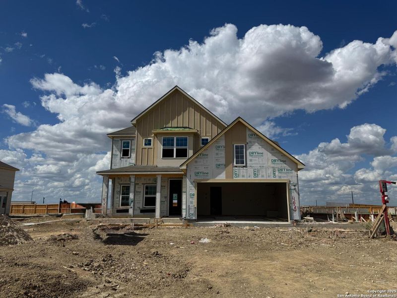 In-progress construction of a new home in The Preserve at the Wilder, Adkins, TX (Image 19). In-progress construction of a new home in The Preserve at the Wilder, Adkins, TX (Image 19).