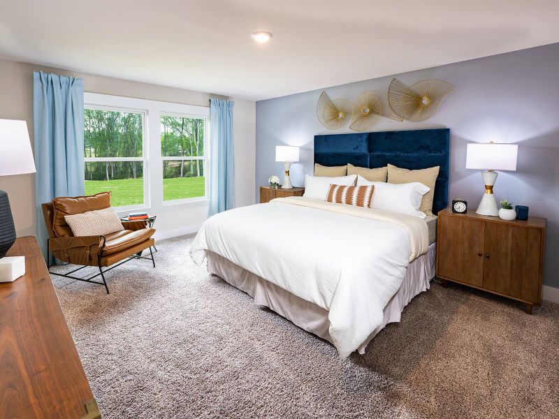 Furnished interior view inside a new home in Chatham Forest, Duncan (Image 9). Furnished interior view inside a new home in Chatham Forest, Duncan (Image 9).