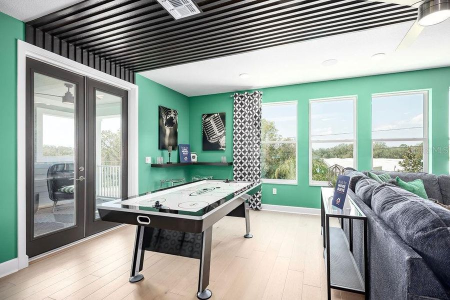 Furnished interior view inside a new home in Wolf Lake Ranch, Apopka (Image 38).