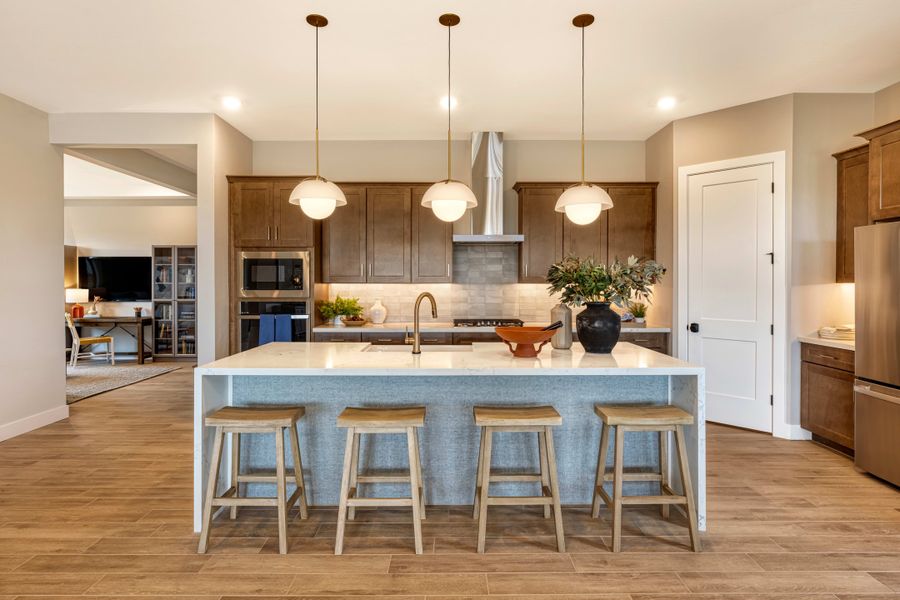 Furnished interior view inside a new home in Waterston Central, Gilbert (Image 6).