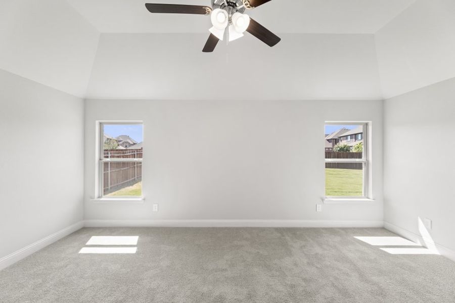 Representative exterior photo of a completed home built from the Hampton by Impression Homes in Timberbrook, Justin, TX (Image 12). Representative exterior photo of a completed home built from the Hampton by Impression Homes in Timberbrook, Justin, TX (Image 12).